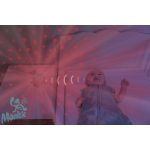 Zazu – Wally Bálna Projektor (Kivetítő) Nyugtató Dallamokkal, Rózsaszín