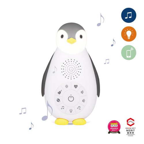 Zazu – Zoe Music Box És Éjjeli Fény (Bluetoothosi), Szürke