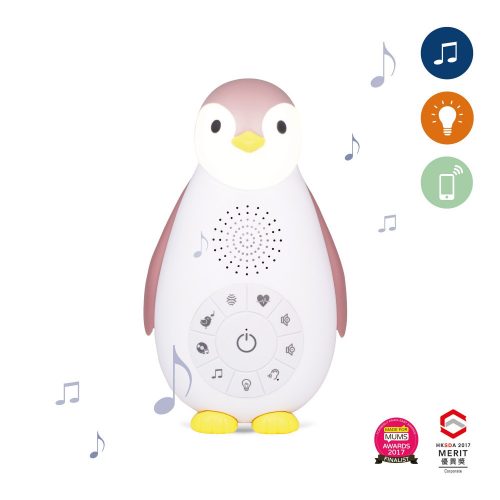 Zazu – Zoe Music Box És Éjjeli Fény (Bluetoothosi), Rózsaszín