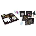 Auzou - Téli varázslat kaparós kreatív szett