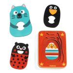 DJECO - JÁTÉKOK Formaillesztő, formaberakó - Maxi művek - Max & Co