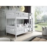 Meblomal emeletes házikó ágy Lila 160 Fehér