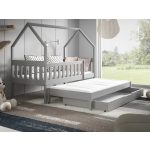 Meblomal házikó ágy Maja 160 Szürke Raktáron!