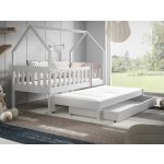 Meblomal házikó ágy Maja 160 Fehér