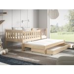 Meblomal házikó ágy Nela 160 Natúr