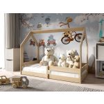 Meblomal házikó ágy Pola 160 Natúr