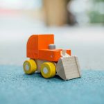 Plan Toys - Mini buldózer (utolsó darab)