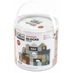 TRYCO - 50 DB-OS FA ÉPÍTŐKOCKA SZETT 24 hónapos kortól