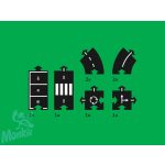 Waytoplay rugalmas autópálya 8 db-os kiegészítő készlet (Mix)