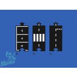 Waytoplay rugalmas autópálya 6 db-os kiegészítő készlet EGYENES